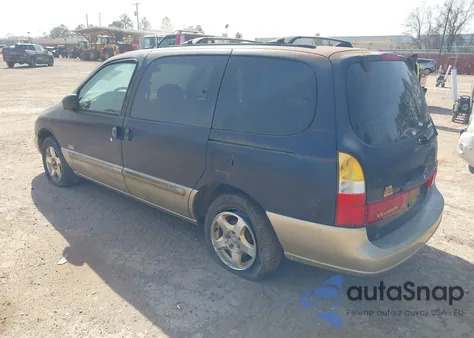 2000 Mercury Villager Estate from USA, damaged, VIN 4M2XV14TXYDJ05542